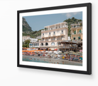 Nerano horizontal fine-art print in black frame by Sam Smeaton — Amalfi Coast Italy wall art