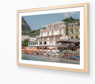 Nerano horizontal fine-art print in oak frame by Sam Smeaton — Amalfi Coast Italy wall art
