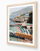 Sorrento II fine-art print in oak frame by Sam Smeaton — Amalfi Coast Italy wall art