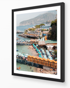 Sorrento II fine-art print in black frame by Sam Smeaton — Amalfi Coast Italy wall art