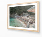 Conca del Sogno horizontal fine-art print in oak frame by Sam Smeaton — Amalfi Coast Italy wall art