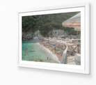 Conca del Sogno horizontal fine-art print in white frame by Sam Smeaton — Amalfi Coast Italy photography