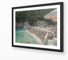 Conca del Sogno horizontal fine-art print in black frame by Sam Smeaton — Amalfi Coast Italy wall art