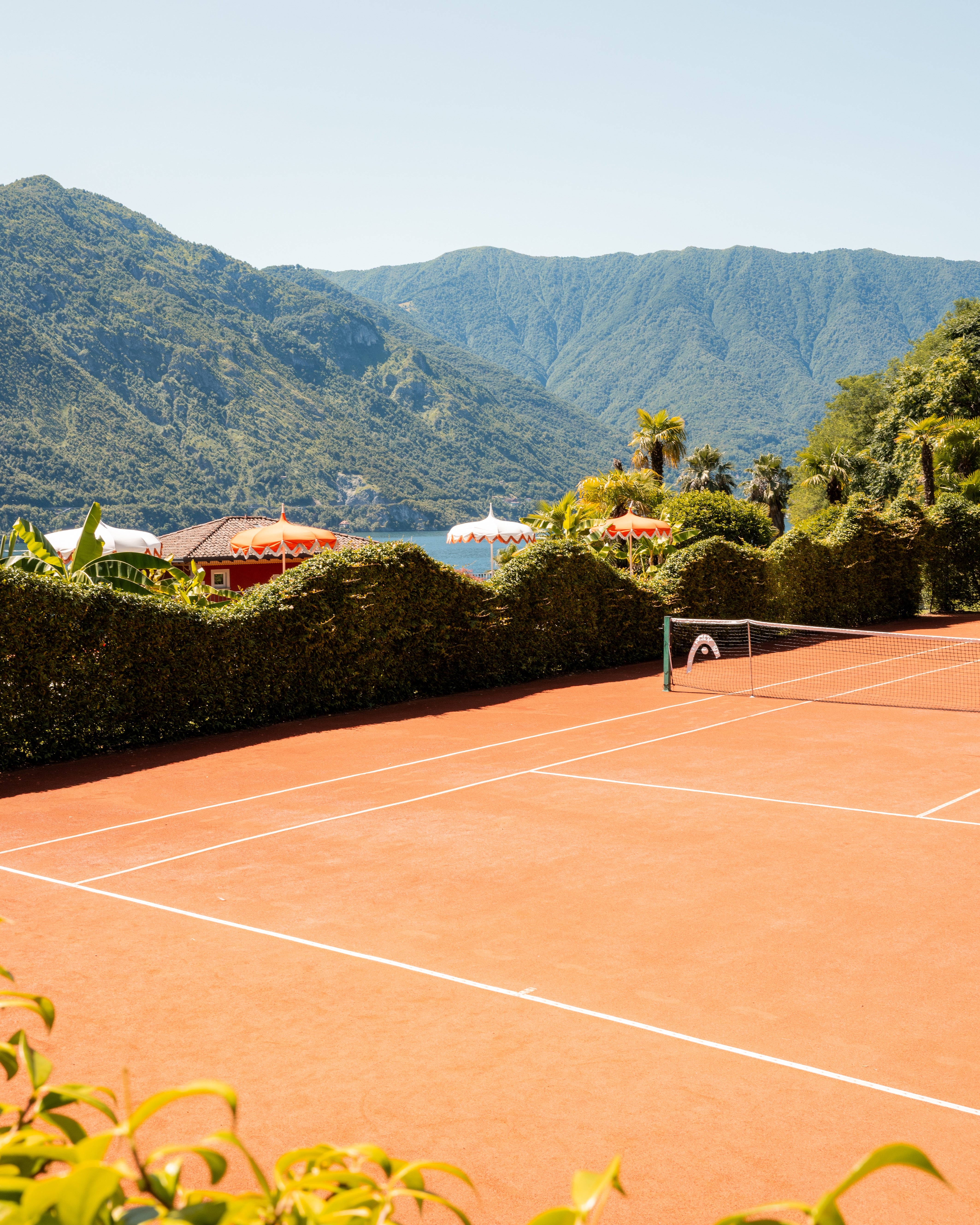 Tremezzo Tennis fine art print by Sam Smeaton — Lake Como Italy photography
