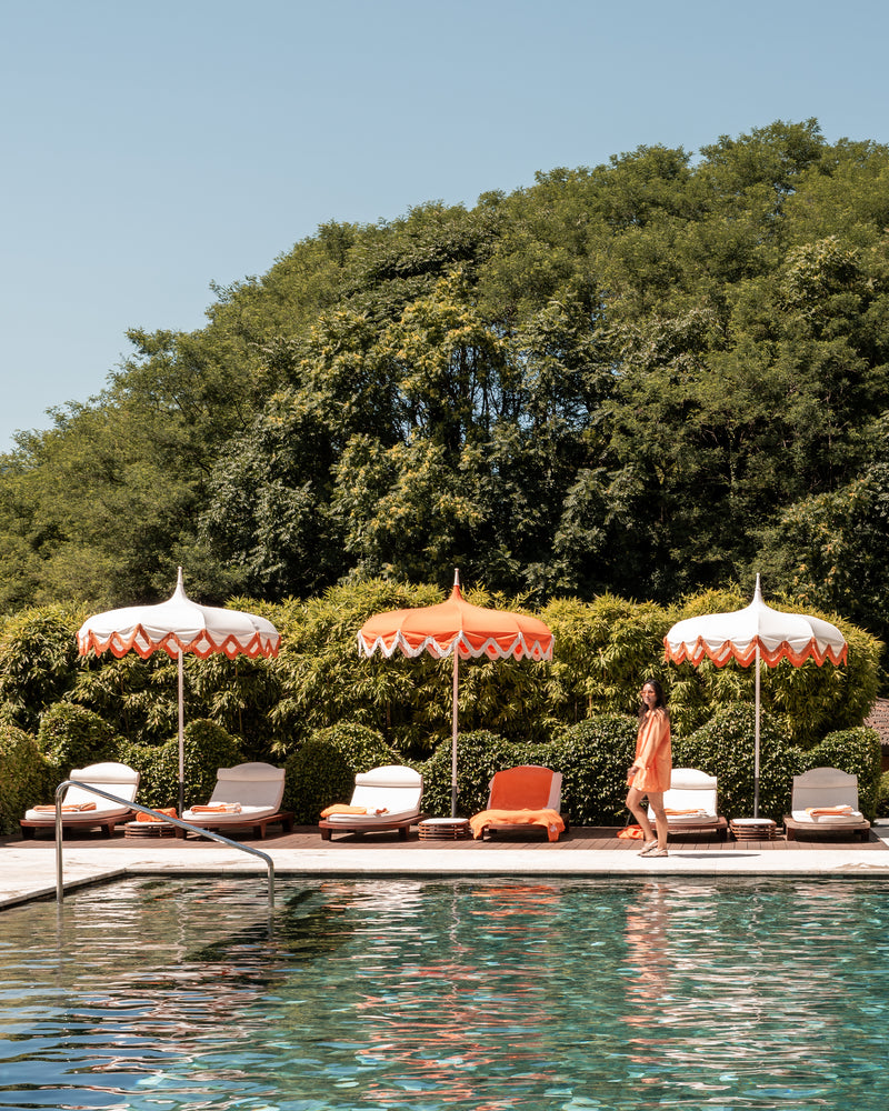 Lady in Orange fine art print by Sam Smeaton — Lake Como Italy photography