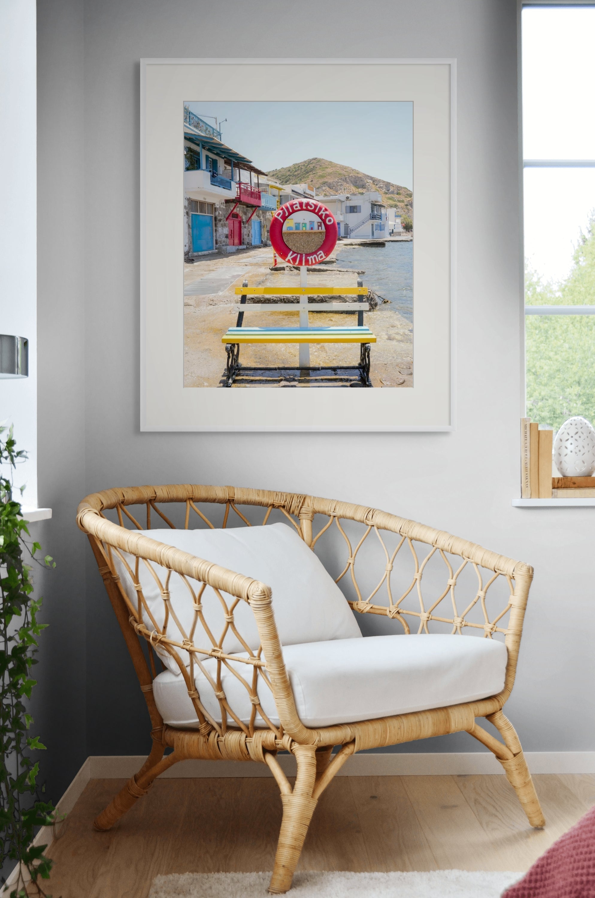 Klima – Milos print in room