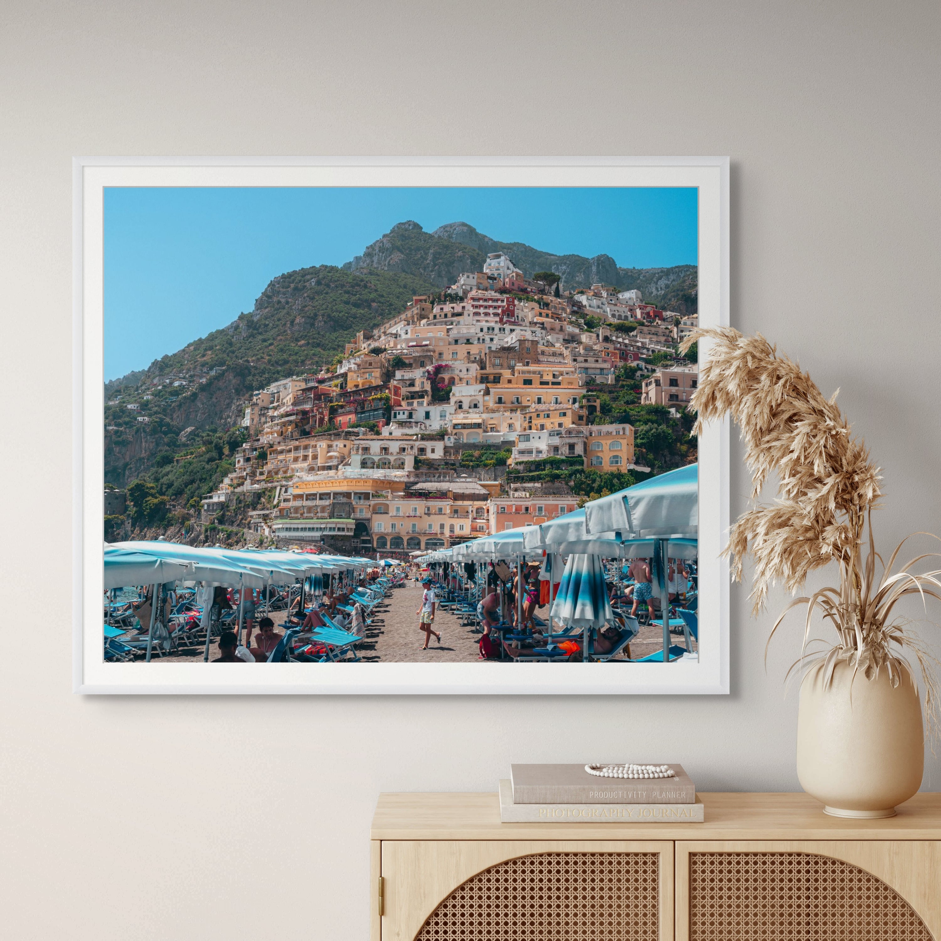 Positano III (Horizontal Edition) print in room