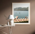 Lakeside Serenity print in the room