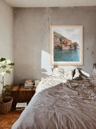 Villa Coral – Portofino (Vertical Edition) print in room