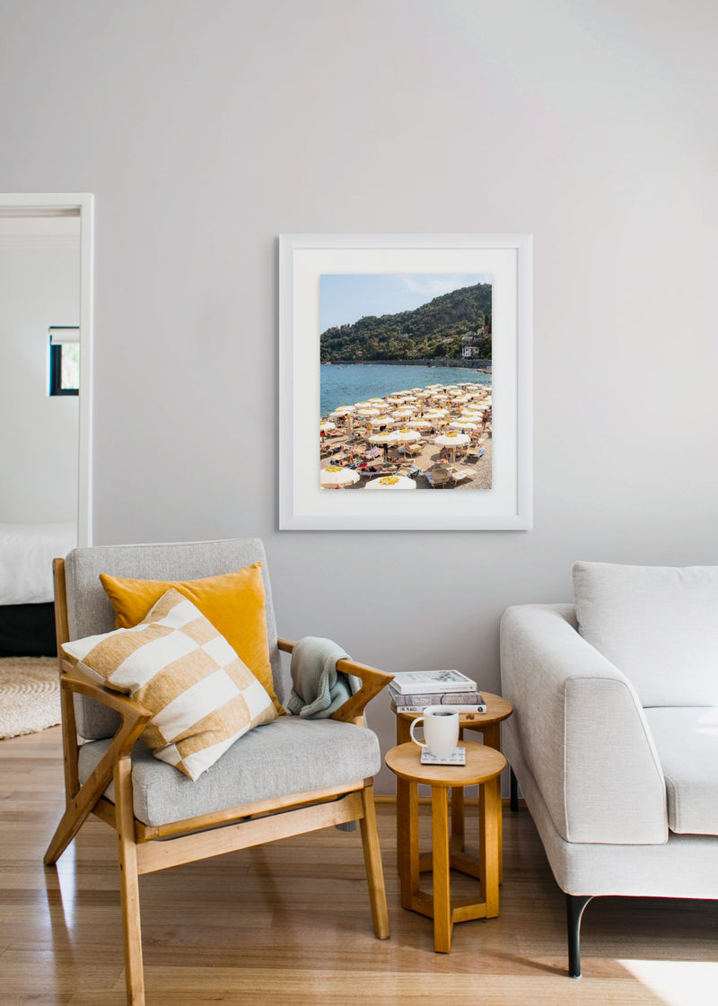 Riviera Gold – Santa Margherita print in room